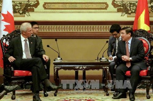 Ho Chi Minh City seeks further ties with Canadian locales - ảnh 1